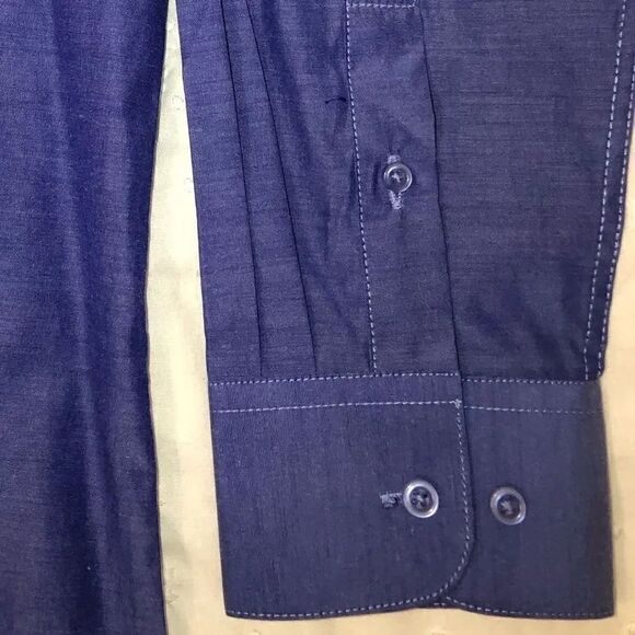 Adrienne Vittadini Long Sleeve Button Down Size 16 - Picture 2 of 4